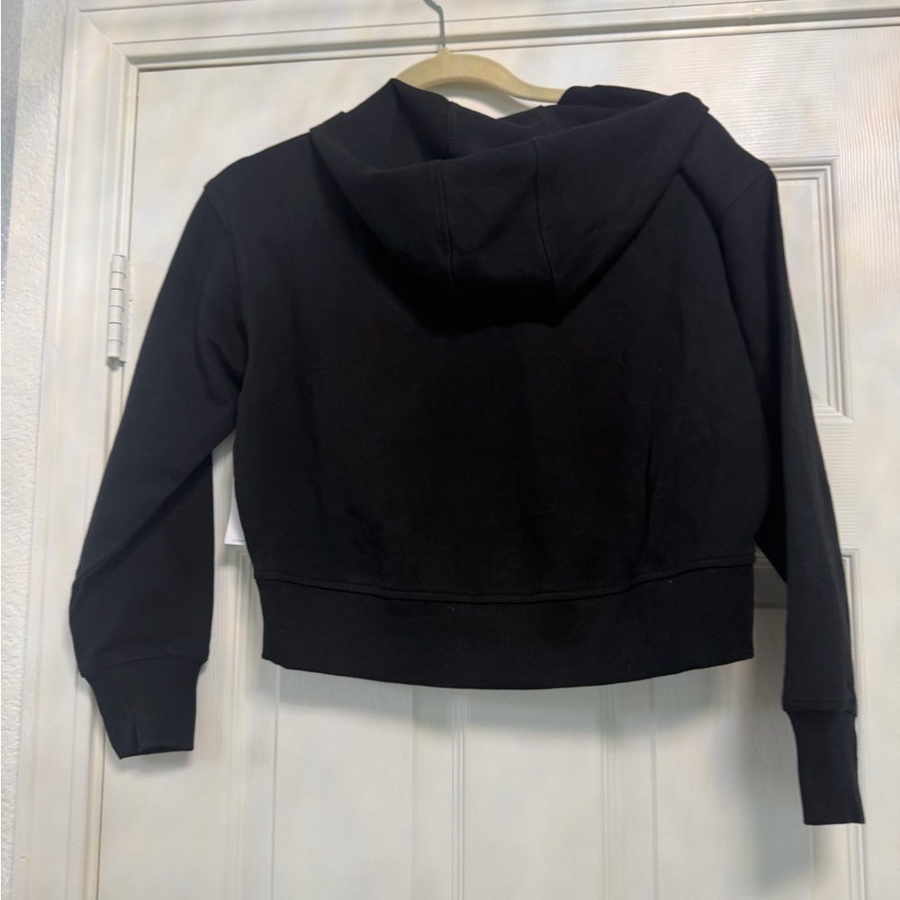 Old Navy Active - Black Zip-Up Hoodie (Dynamic Fleece) - Picture 3 of 4